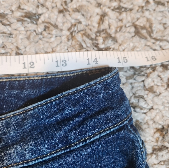 Kut from the Kloth Catherine Boyfriend Raw Hem Ankle Jeans Denim Mid Rise Sz 6 - Picture 12 of 14